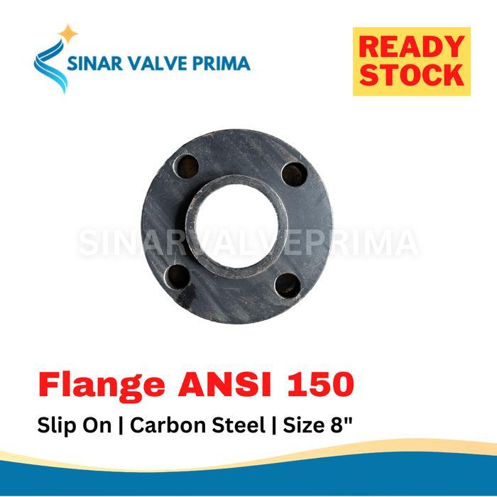 Flange Ansi 150 Besi 8" Inch / Flange Carbon Steel Ansi 150