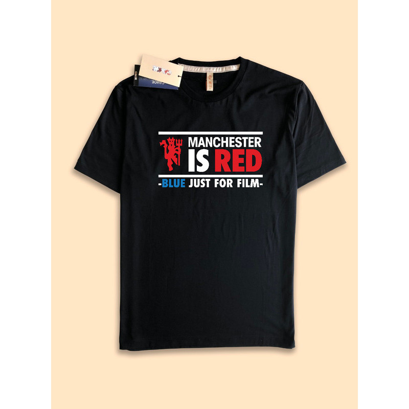 Kaos Tshirt Manchester is RED the red devil