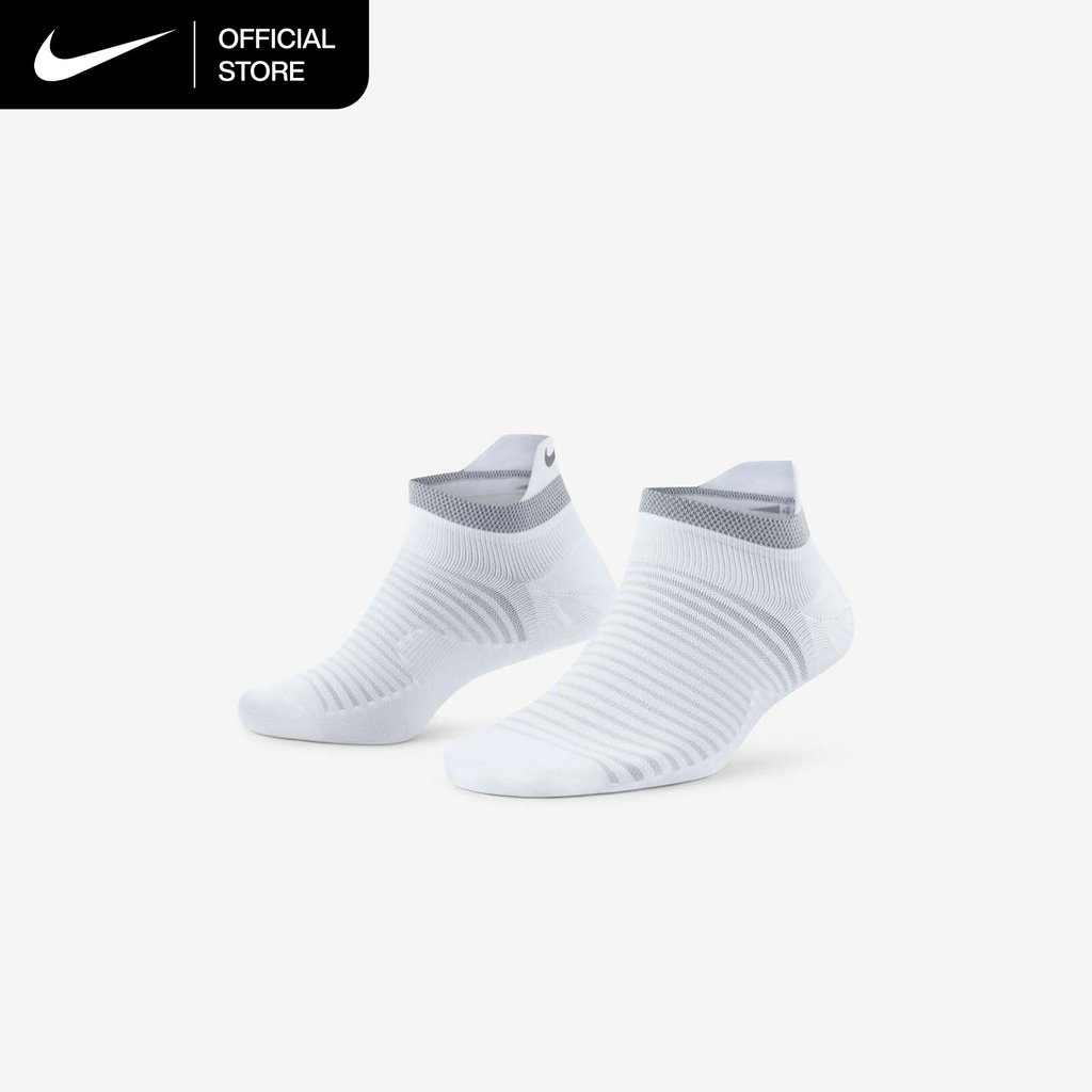 Nike Spark Lightweight No-Show Running Socks - White [DA3589-100]