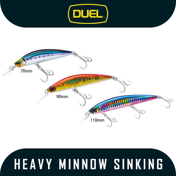 Ada Stok Umpan / Lure Merk Hardcore Type Heavy Minnow Sinking 100HS
