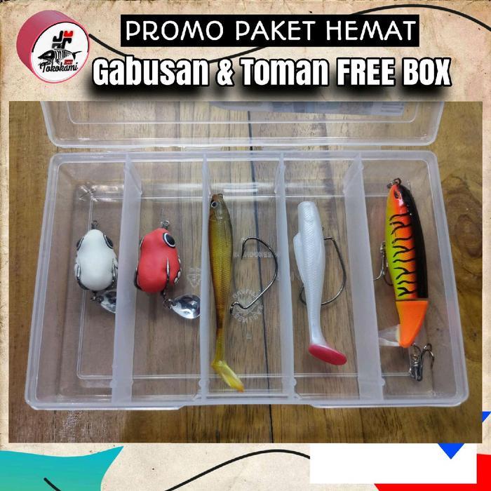 lure gabusan & Toman free box