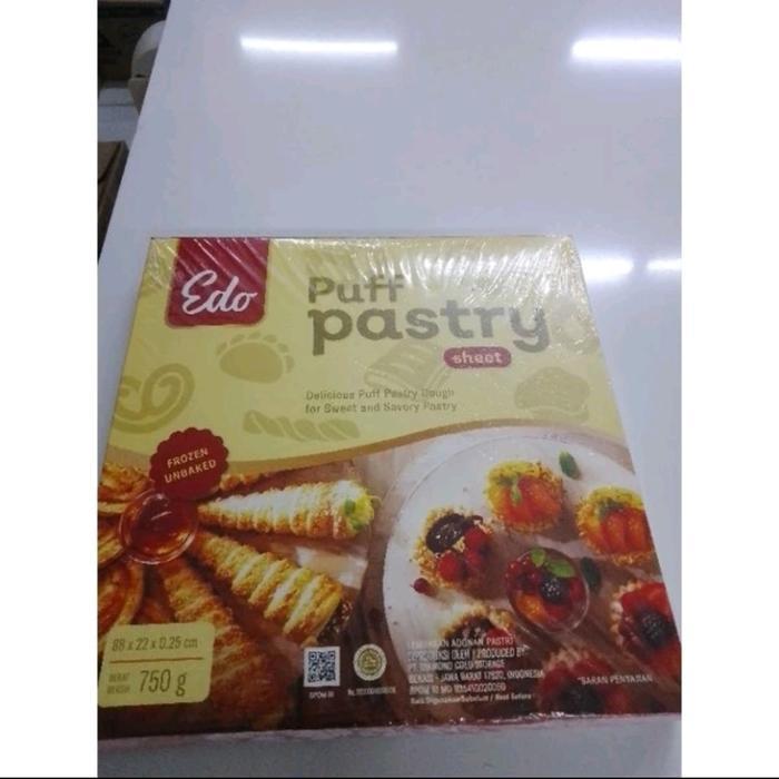 Edo Puff Pastry 750 gr Bogor Frozen