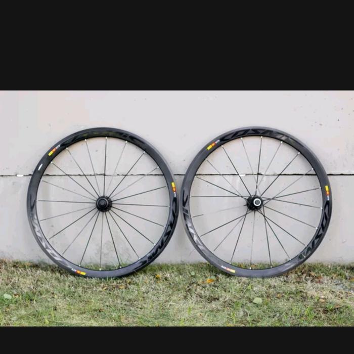 TERBARU Wheelset Mavic Cosmic Ksyrium Pro Hub Freehub Carbon 700c Road Bike -