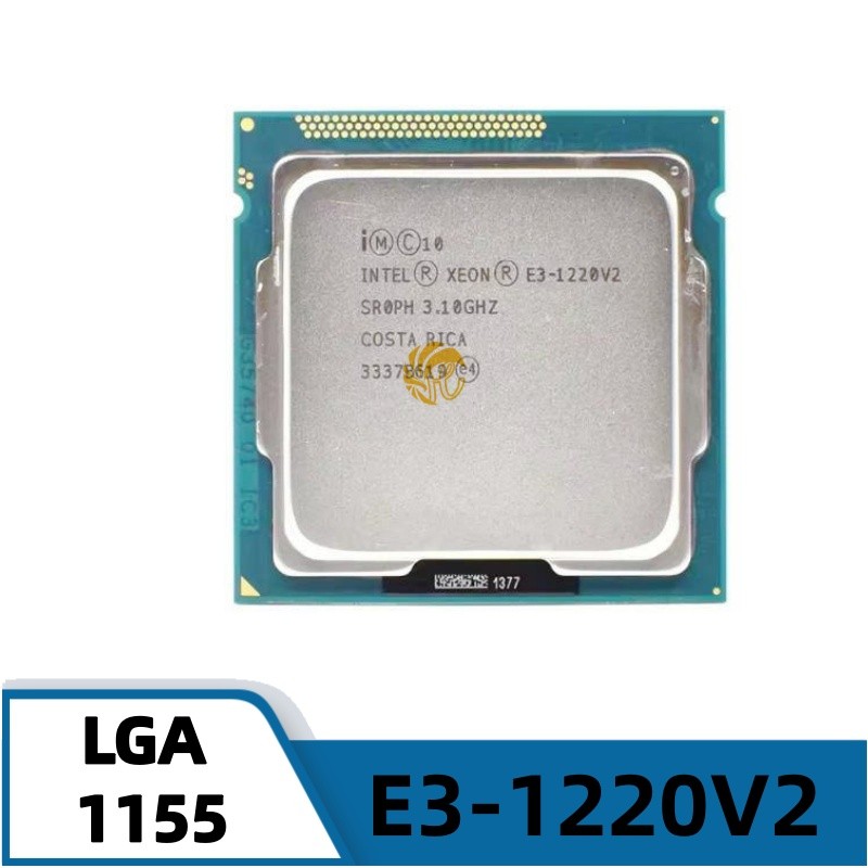 Xeon E3-1220V2 E3 1220V2 E3 1220 v2 3.1 GHz Used Quad-Core CPU 8M 69W LGA 1155