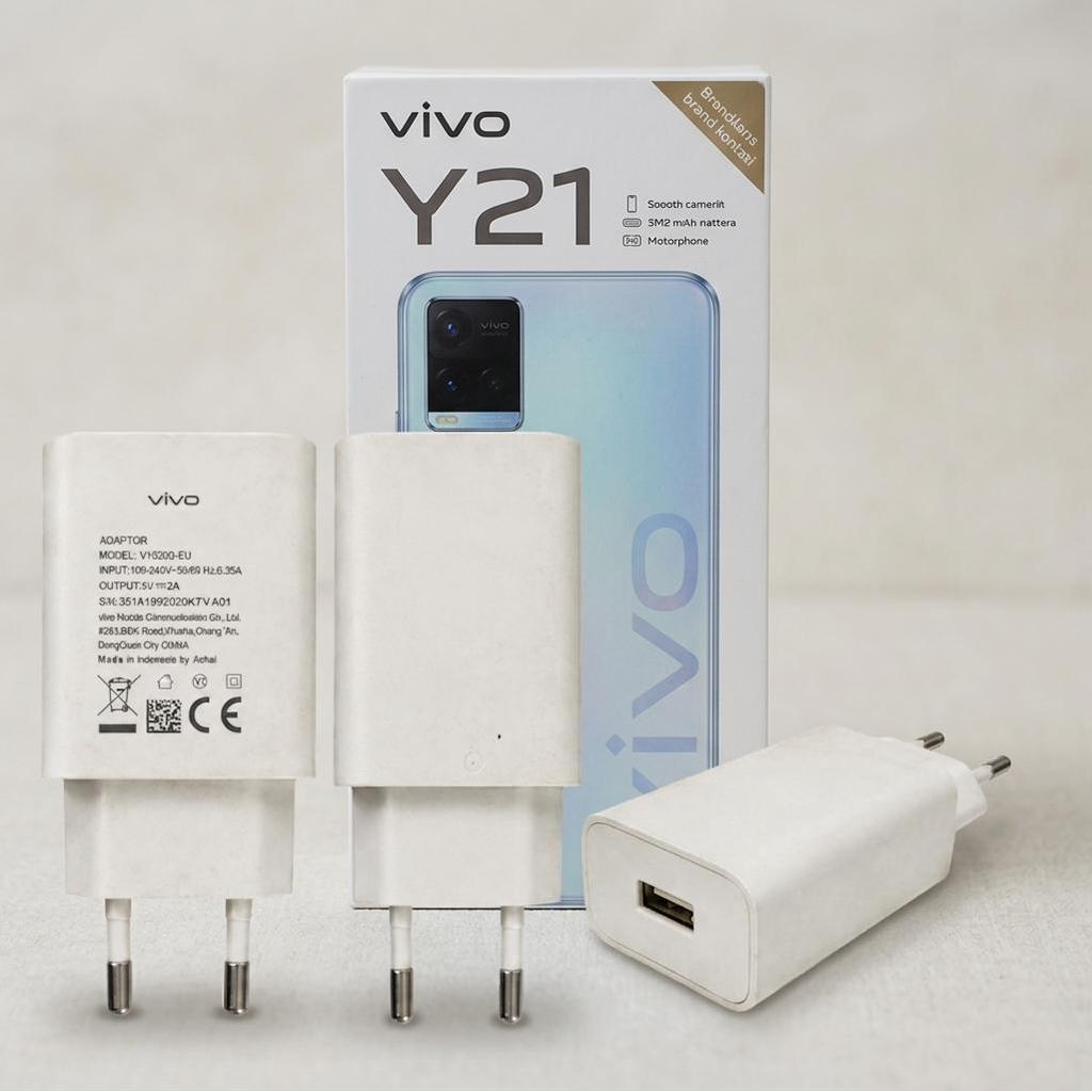 Charger HP Vivo V1020D-EU Ori Bekas Cas Original Untuk Vivo Y21