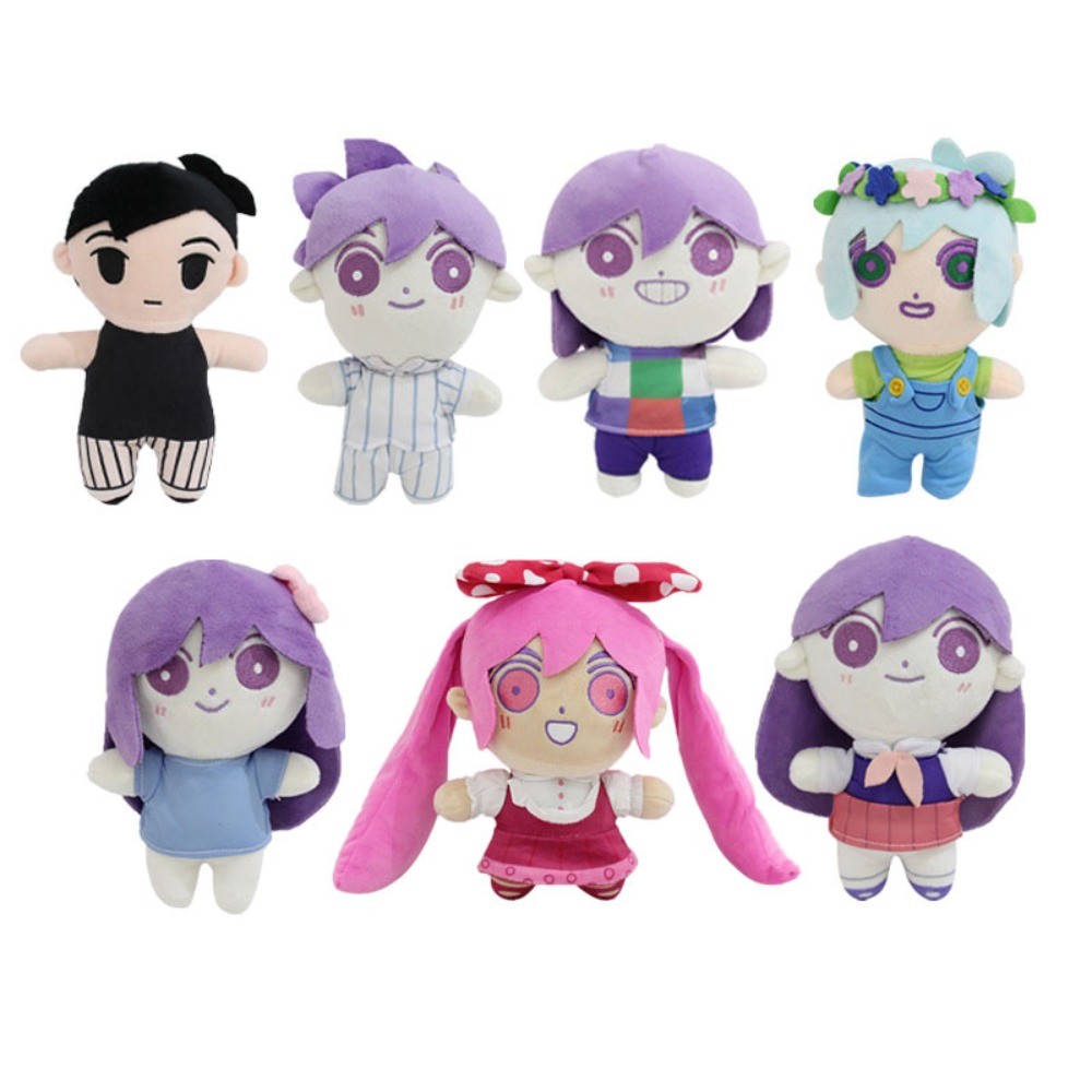 Sunny 20CM OMORI Plush Doll Merch Omori Plush Cosplay Props Omori Game Related Plushie Toys Kid