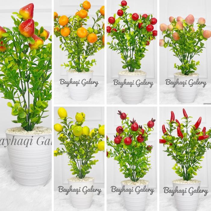 BUNGA HIAS BUAH ARTIFICIAL MURAH// BUNGA HIAS PLASTIK IMPORT// BUNGA HIAS PLASTIK ARTIFICIAL IMPORT