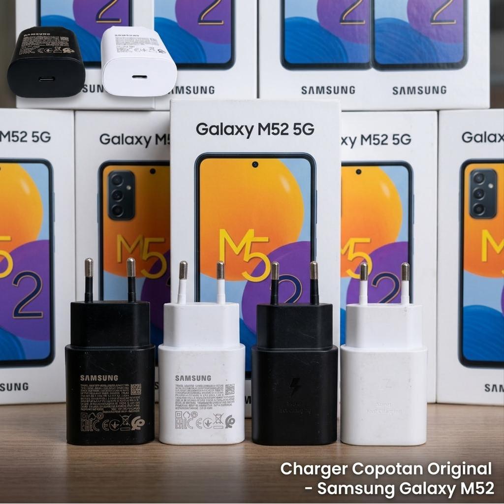 Adaptor Cas Samsung EP-TA800 Ori Second Super Fast Charging 25W 2.77A Type C PD PPS Cocok Galaxy M52