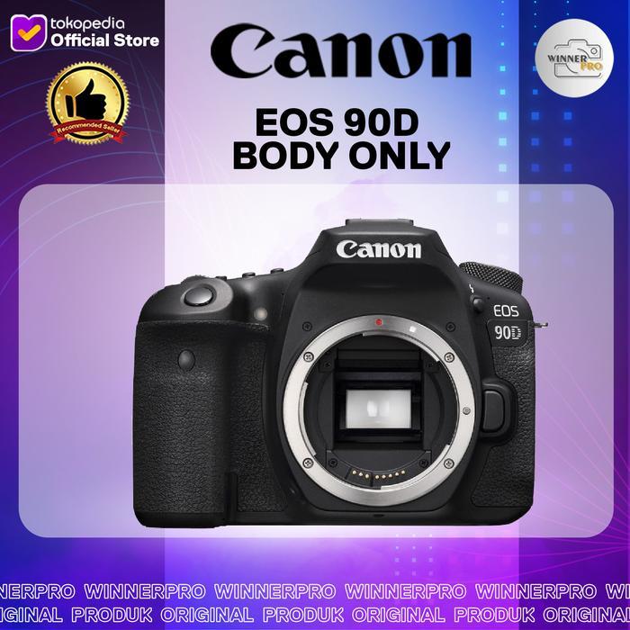 Canon Eos 90D Body Only - Canon 90D Bo Terbaru 