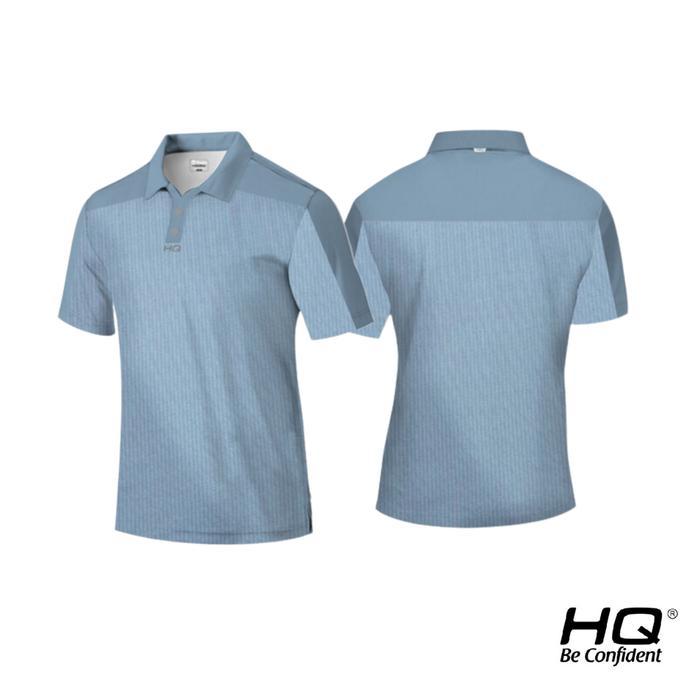 Polo Shirt Swiss Baju Polo Shirt Swiss Tech Golf Polyester DriFit Quality HQ#25 - Teal, M Swiss Tech