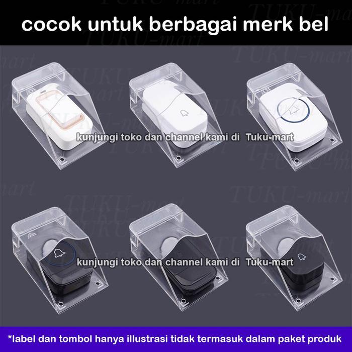 CAHYAELEKTRIK" COVER TOMBOL BEL RUMAH BEL PINTU BEL WIRELESS