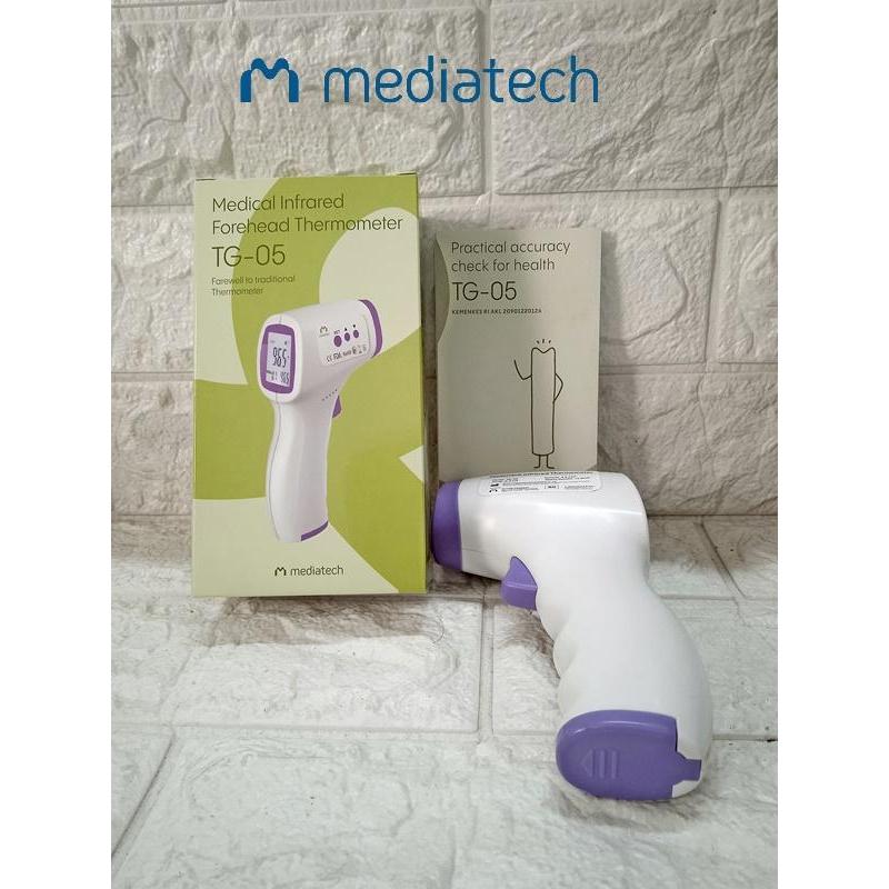 Mediatech TG-05 Thermometer Gun Infrared - Alat Pengukur Suhu Non-Kontak dengan Akurasi ±0.2°C