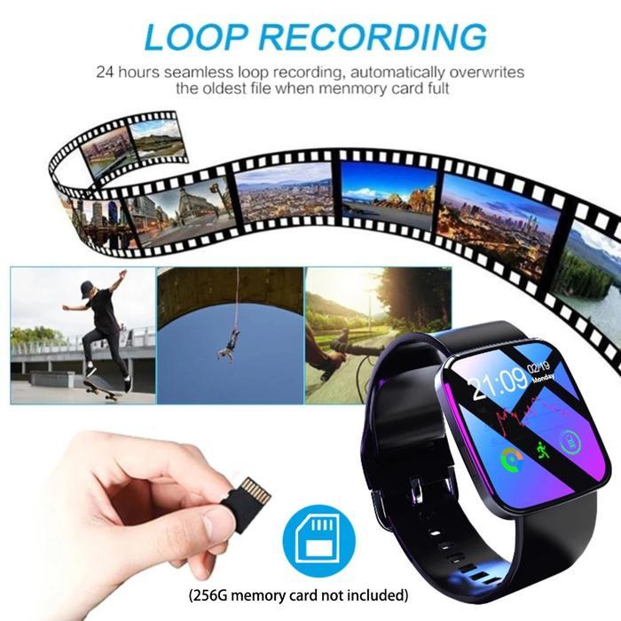 Flash Sale Kamera Cctv Mini Spy Cam Hidden Camera Pengintai Kecil Tanpa Kabel Bentuk Jam Tangan Wifi