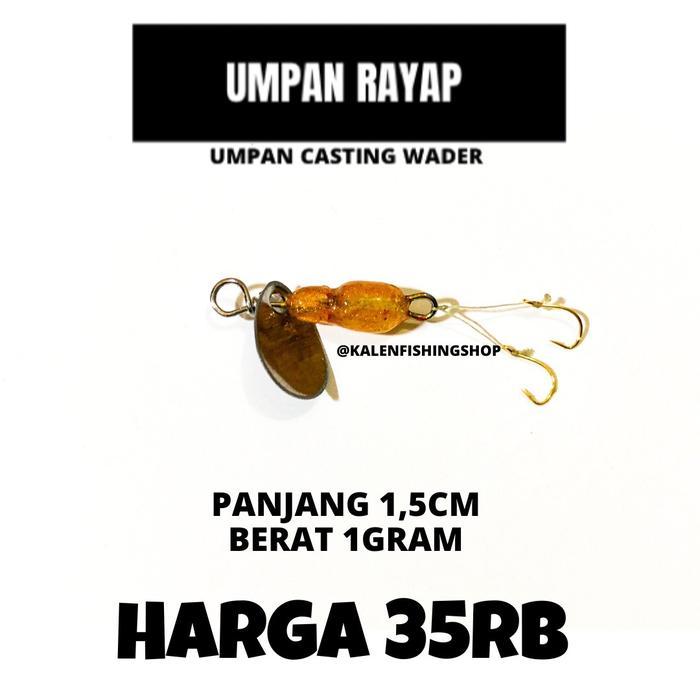 Umpan Rayap / Umpan Casting Wader Kalen