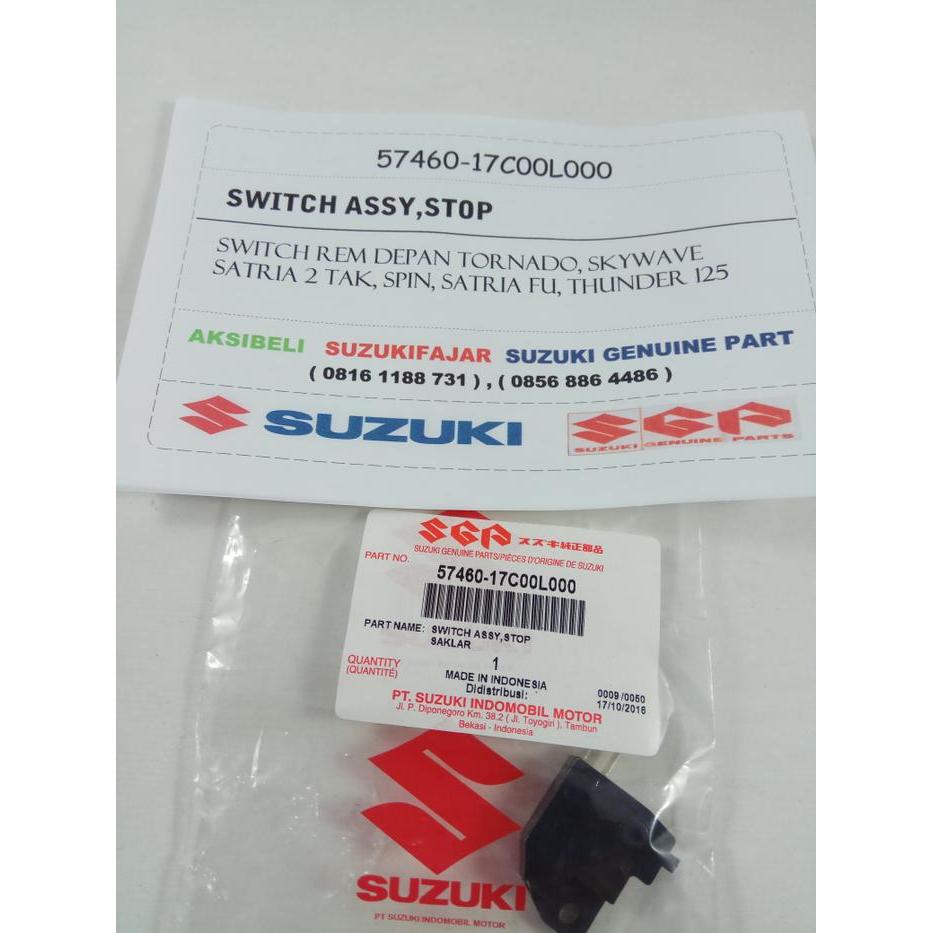 Switch Rem depan Satria FU150