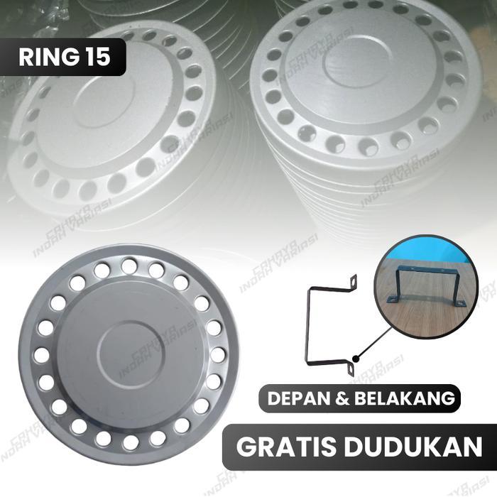 Premium (1 Pcs) Wheeldop Adiputro Lubang 20 Wheldop Truk Bahan Plat Besi R16/R15 Weldop Adiputro