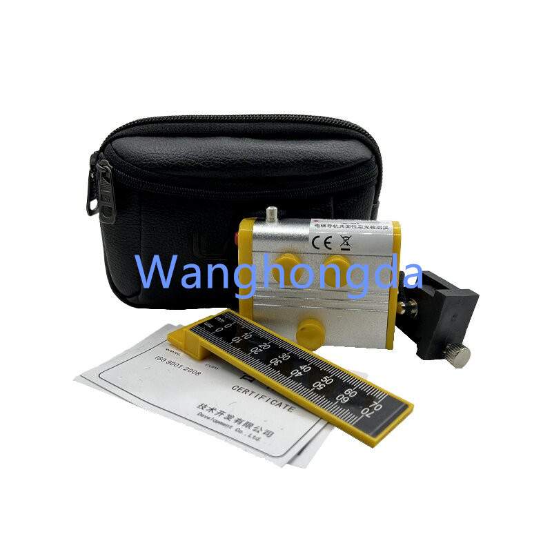 JS-302 Elevator Guide Rail Coplanarity Laser Detector Laser Orbit Corrector Track Ruler Guide Ruler 