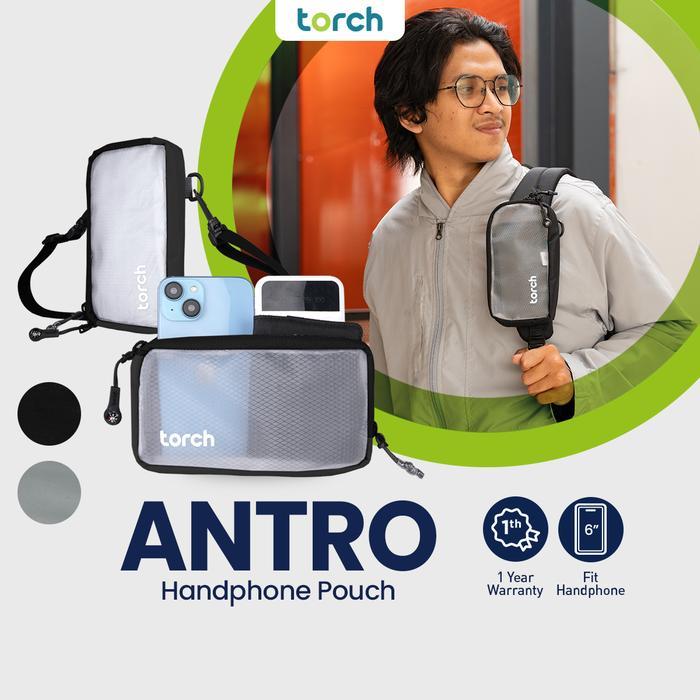 ASLI TORCH Tas Pouch Antro - Sling Bag Mini Anti Transparan Pria Wanita READY STOCK