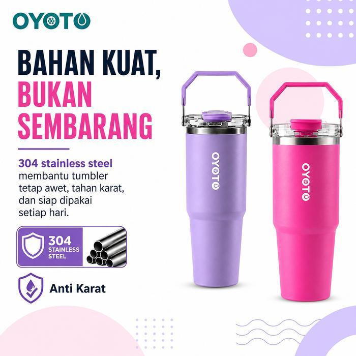 Ready Oyoto Stainless Steel Double-Wall Insulated Bottle Hot And Cold Insulated Bottle Drinking