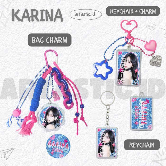 BAG CHARM AESPA IVE ITZY NEW JEANS KEYCHAIN AESPA IVE ITZY NEW JEANS BAG CHARM AESPA KEYCHAIN AESPA
