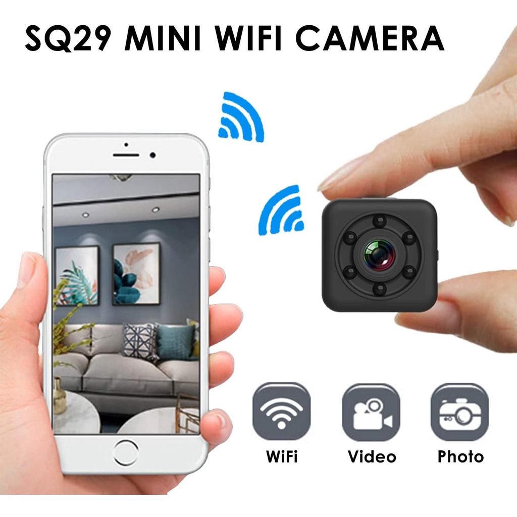 SQ29 Wifi Mini Camera HD Small Sensor Night Vision Camcorder Sport DV Micro Camera With Waterproof S