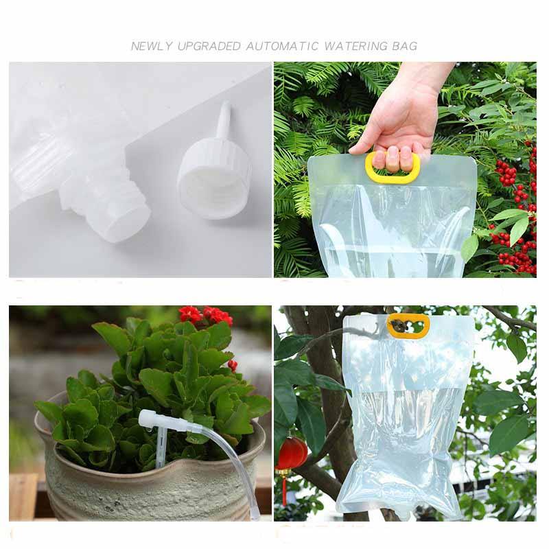 Plant Irrigation Bag Automatic Adjustable Dripping Rate Watering Bag Garden Watering Water Bag Plant