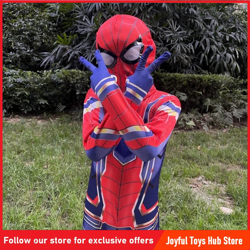 Hotselling Superhero Zentai Cosplay Suit Full Body Theme Outfit Halloween Party Costume Collectible