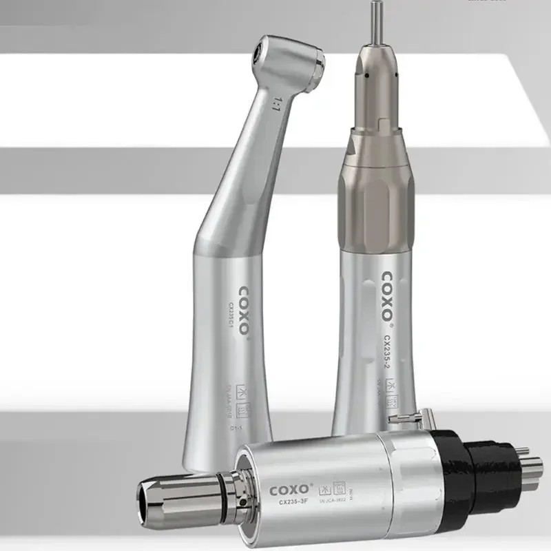 COXO 235M SET4 Dental External Water Low Speed Handpiece With Contra Angleair Motorstraight