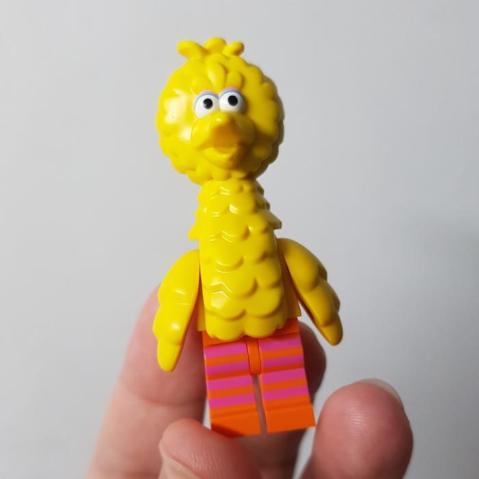 Lego minifigure big bird 21324 sesame street