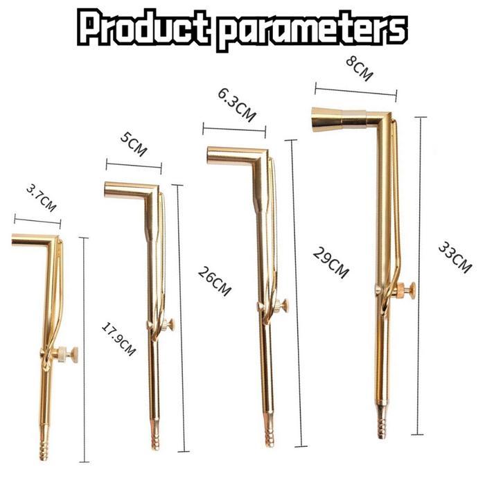 Blender Pelebur emas Portabel Alat Las Aluminium Kecil Manual Untuk Melelehkan Alat Las Gas Torch