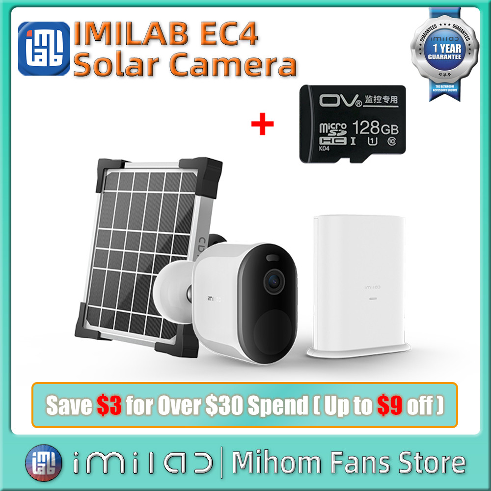 IMILAB EC4 Spotlight Camera Set 4MP Wifi 5200mAh Battery Security