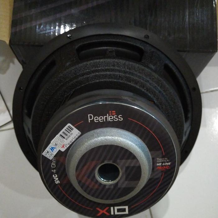 TERLARIS SUBWOOFER PEERLESS X10 SUPER MAGNET 4 OHM