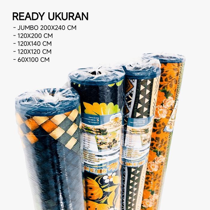 FM - TIKAR JUMB0 200X240CM KARPET LANTAI SPON TAHAN AIR JUMBO BESAR ALAS PIKNIK