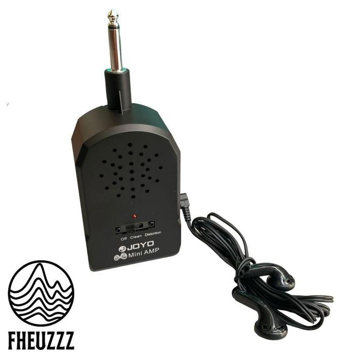 Mini Amp Ampli Amplifier Joyo Efek Distorsi Clean Gitar Akustik Elektrik Bass