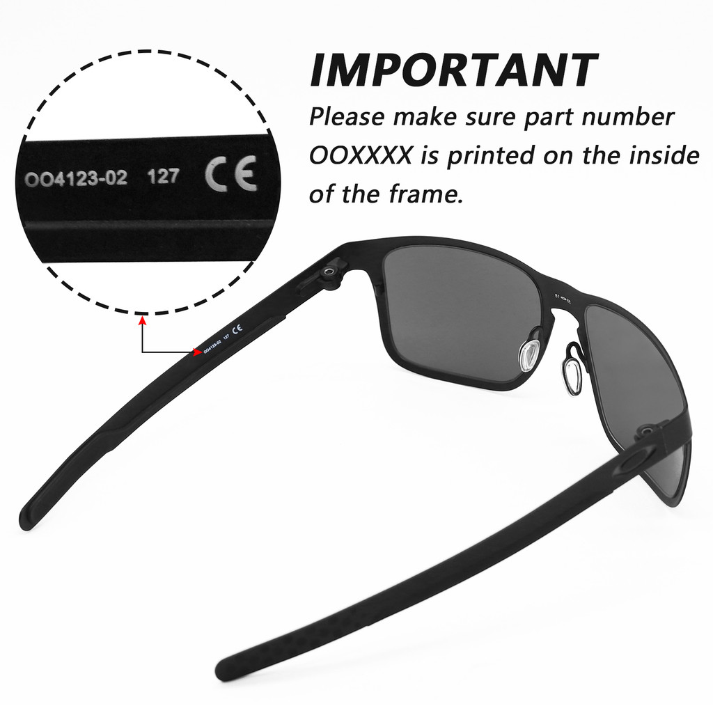 ezoptix123 Polarized Lenses Replacement for Oakley EVZero Pitch OO9383 Sunglass