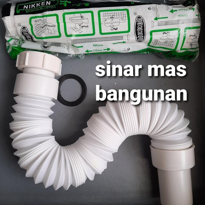 afur bak cuci tarik,afur wastafel pvc tarik,afur buangan wastafel