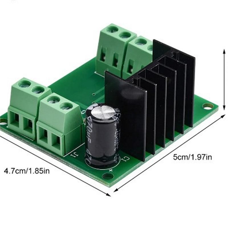 L22A-LMD18200T FOR ARDUINO COMPATIBLE DC MOTOR DRIVER MODULE BOARD PWM ADJUSTABLE SPEED 3A 75W CAN