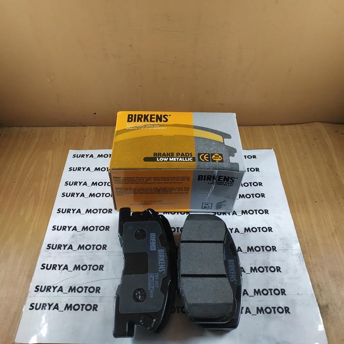 Kampas Rem Depan Toyota Agya Matic Birkens Low Metallic