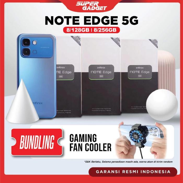 Infinix Note Edge 5G 8/128 8/256 GB RAM 8GB 128GB 256GB 3D Curved Amoled Android Smartphone - HP Onl