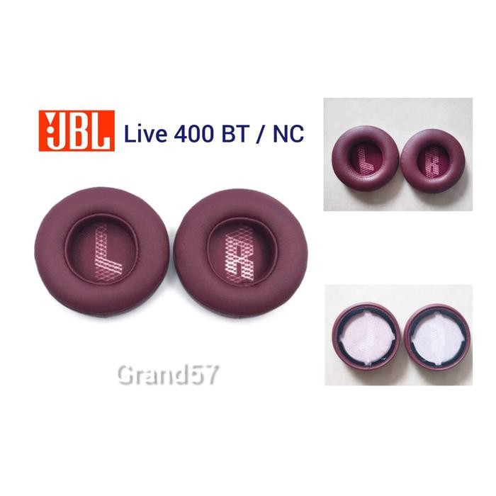 Busa Earpad Headphone Wireless Bluetooth Untuk Jbl Live 400 Bt Nc Live400 Bt Live 400Bt Live400Bt