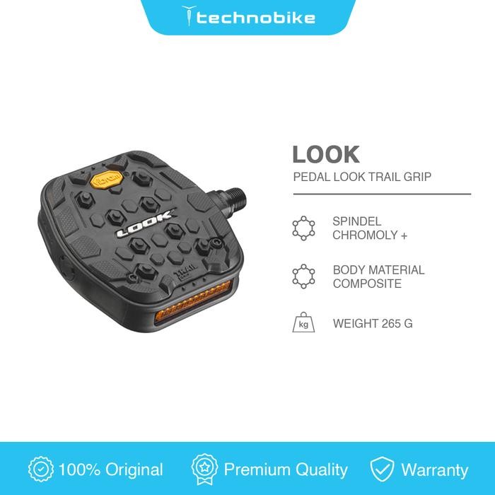 Polygon Bicycle - Pedal Look Trail Grip - Pedal Sepeda