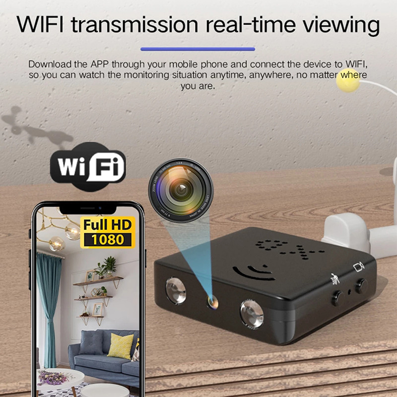 WiFi XD Smart Wireless Camcorder HD 1080P Mini Camera Ip Smallest Mini Camcorder Sport Micro Camera