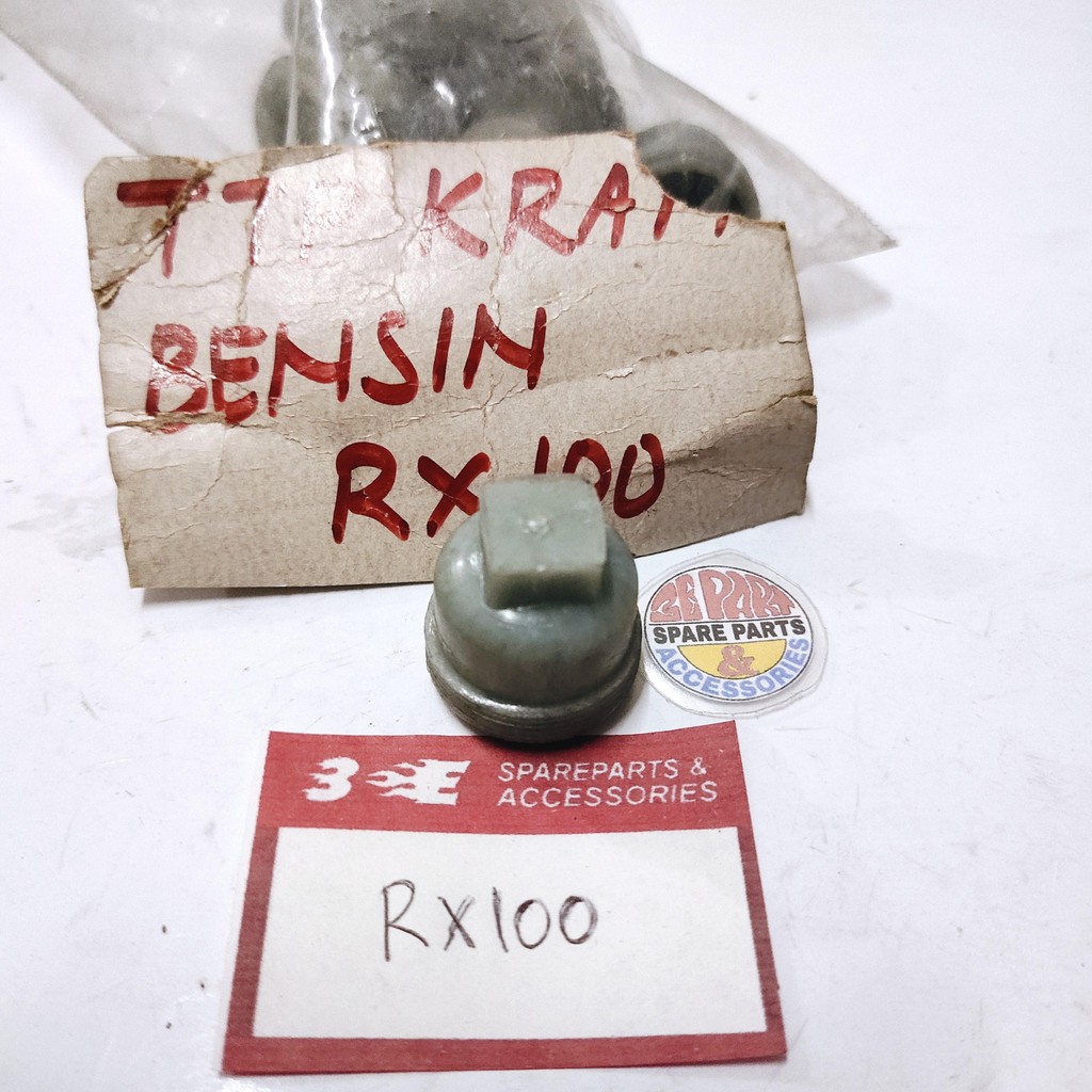 Drat Tutup Kran bensin RX100 V75 L2G YB100 Baut keran tangki Limited Item Barang Langka Spare Part M