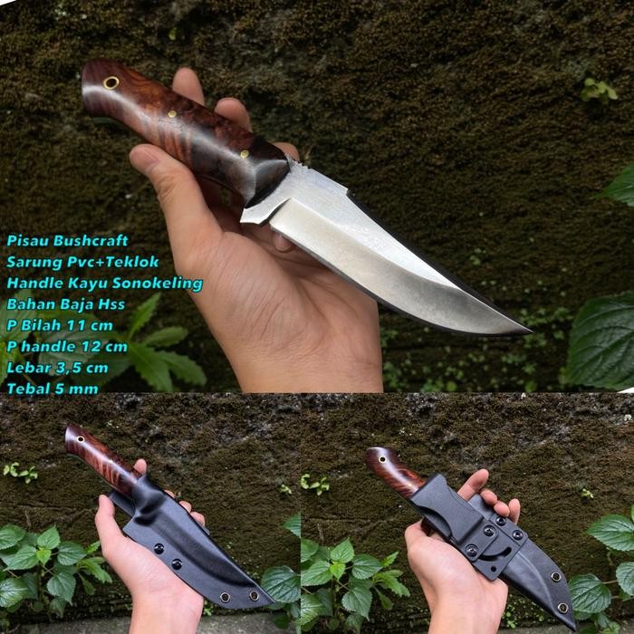 NEW - COD pisau survival outdoor fulltank/ Bendo Pemotong Kayu Pohon ranting