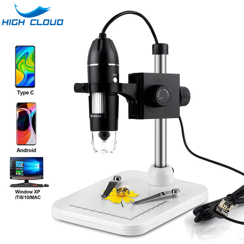 1600X 1000X USB Microscope Handheld Portable Digital Microscope USB Interface Electron Microscopes