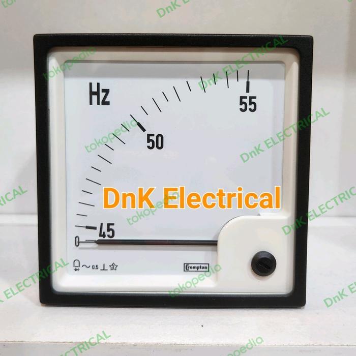 Frequency/Frekuensi Meter - HZ Meter Merk Crompton