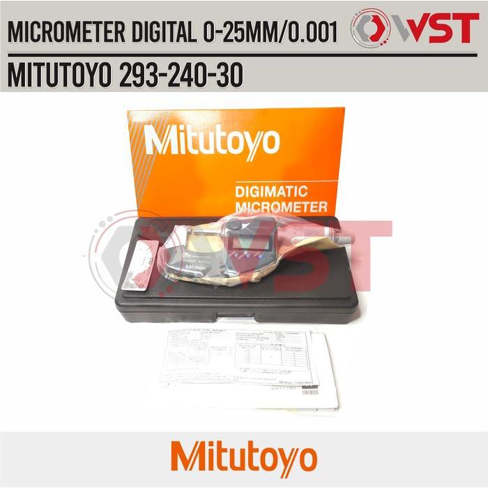 Mitutoyo Digimatic Micrometer/ Micrometer Digital 0-25 mm (293-240)