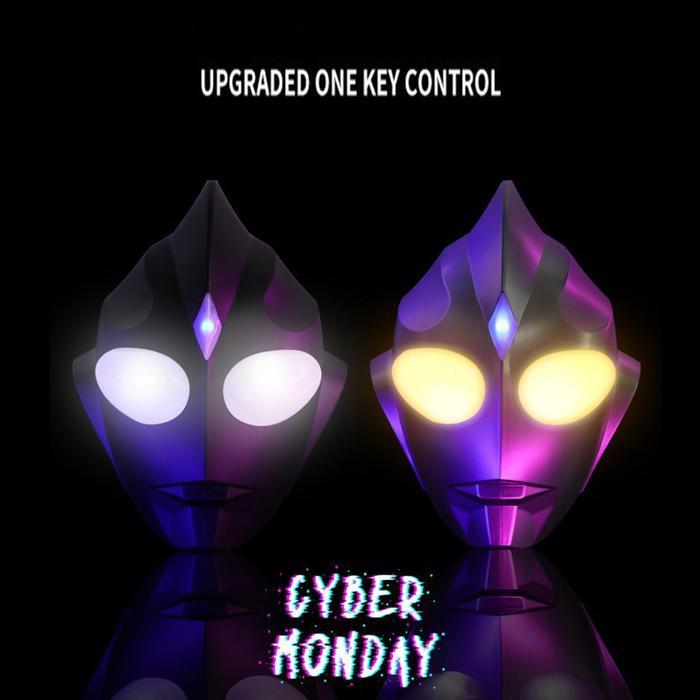 Mikado Yeraya - Topeng Ultraman Dewasa Anak Cosplay Tiga Tutup Kepala Helm Tutup Kepala Sensor