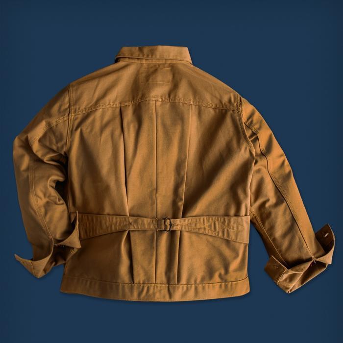 Oldblue Work Jacket Type III - 15.5 Oz Brown Duck Okayama