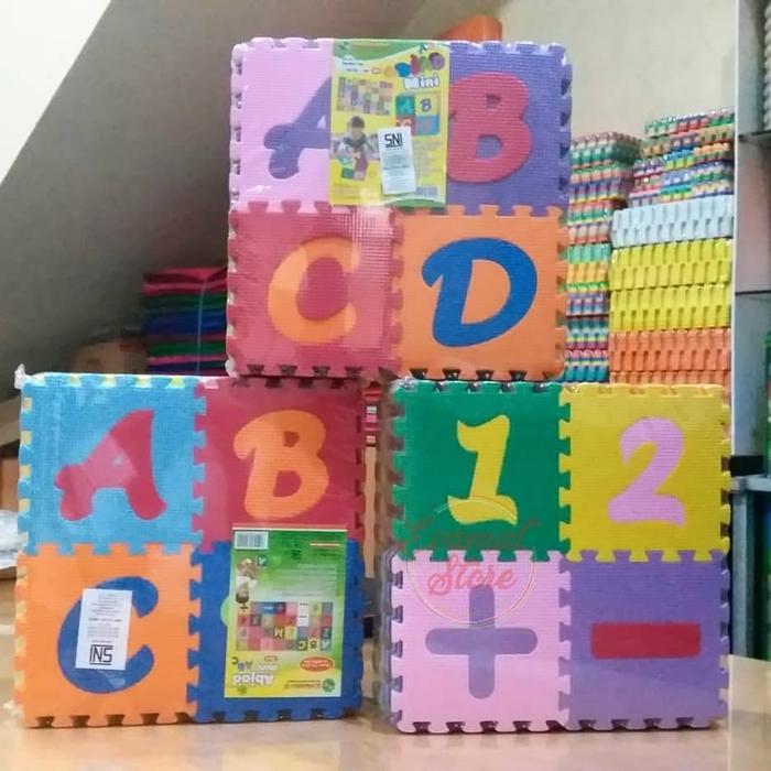 Premium Evamat Abjad Mini (10 pcs) Promo